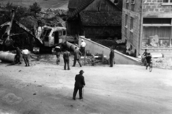 Kanalisationssystem in Gschwend